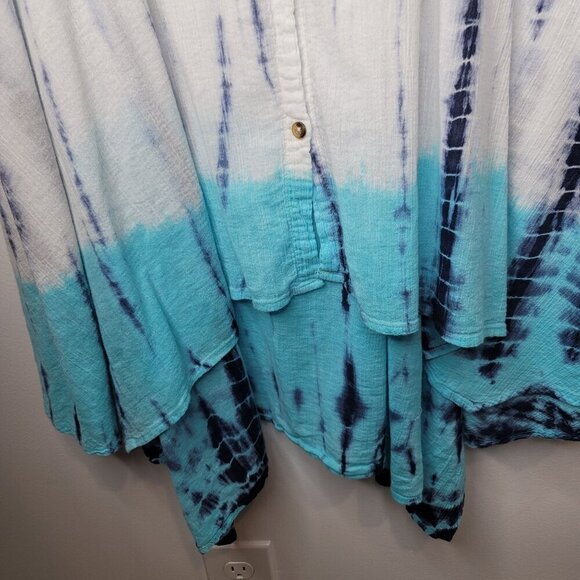 Mindset By XCVI Button Up Womens Large - Picture 4 of 9